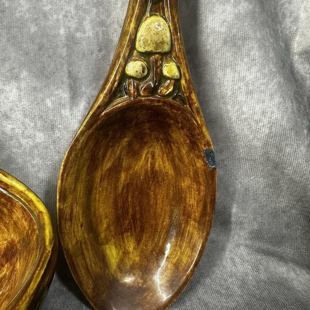 Mushroom Ladle Spoon Girl Wall Decor 1979 Pennys‎ - Picture 5 of 11